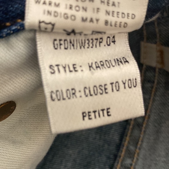 GRLFRND Classic Blue Straight Leg Jeans - Picture 9 of 9